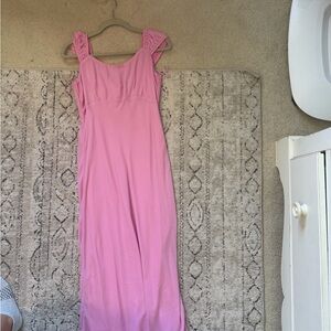 Abercrombie & Fitch Pink Maxi Dress